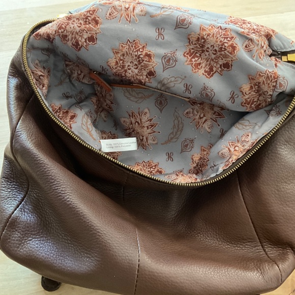 HOBO RIVER BACKPACK IN WALNUT PEBBLED BROWN/EXQUISITE main image 5